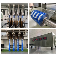 Fabrieksgecustomizeerde 4-baans hogesnelheidsautomatische machine voor het verpakken van vloeibare fruitgelei in hersluitbare stickverpakkingen van voedselveilige kunststoffolie