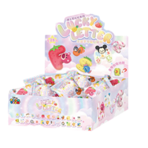 Chính hãng Bảng chữ cái mini hạt tủ lạnh nam châm PVC phim hoạt hình mù hộp-dễ thương trang trí đồ trang trí - Product Image 1