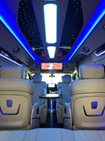 Elektrische Limousine Alphard Vip Luxus Van Captain Mpv W447 v Klasse Hiace Sprinter v Klasse Auto Leder Auto Schwenk sitze