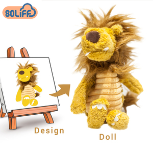 Tùy chỉnh plushie mềm Thú nhồi bông lễ hội Quà Tặng màu tím Quỷ bán buôn công ty quảng cáo Logo đồ chơi sang trọng - Product Image 6