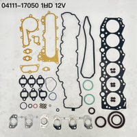 Kit complet de joints de révision du moteur pour moteur diesel turbo 1HD-FT 12V 4.2L compatible avec Land Cruiser OE04111-17050