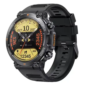 Akıllı saat 2024 K56 Pro Bt çağrı akıllı Reloj kordon akıllı saat erkekler için uzun bekleme spor bilezik bileklik