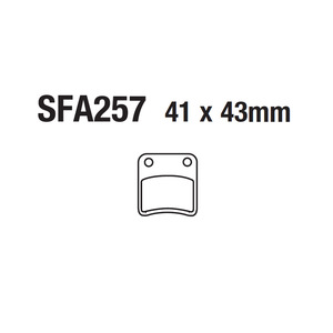 Plaquettes de frein compatibles avec les VTT <span class=keywords><strong>50cc</strong></span> - 250cc, les Pocket Bike, les <span class=keywords><strong>Mini</strong></span> Bike, les Go-Kart, les motos tout-terrain - Product Image 4