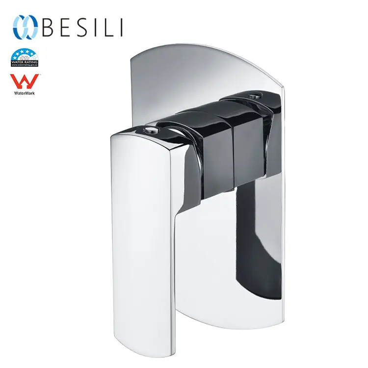 Foshan watermark in-wall bath shower tap sanitary fitting shower mixer chrome bath faucet 16F 003