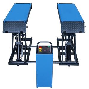 Elevador de tijera móvil de baja cizalla con certificación CE para automóvil al por mayor, elevador hidráulico de doble cilindro para coches a la venta - Product Image 6