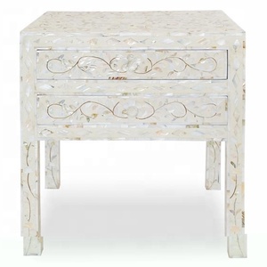 Tienda de muebles de madera India Diseño decente Cómoda de huesos Buffet de incrustaciones de huesos para comprar de la decoración del hogar India para suministros - Product Image 6