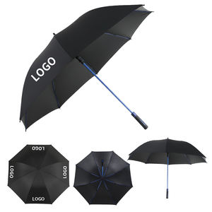 Golf Umbrella Large Windproof Double <b>Canopy</b> UV Protection Outdoor Rain Sun Golf Bag Accessory Heavy Duty Design - Product Image 6