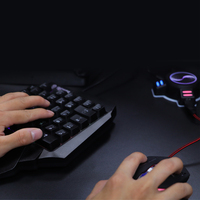 Boîte de transfert HUB de jeu de haute qualité Joystick Gamepad transfert vers clavier + souris Support pour Switch Xbox PS5 PS4 PS3 tout en un