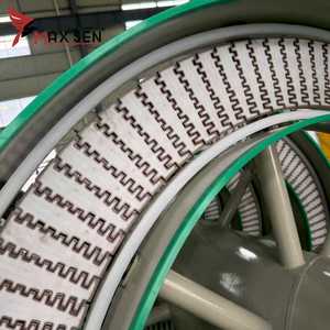 Breiter 140MM Flexibler Ketten-Spiral-Schrauben-Vertikaltransporter für den Transport von Tetra Pak Kartons - Product Image 4