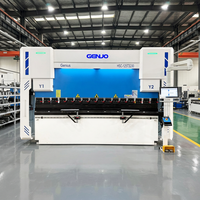 Plieuse CNC WE67K haute précision avec contrôleur Delem DA53T, servo-moteur et recul dynamique à couronnement