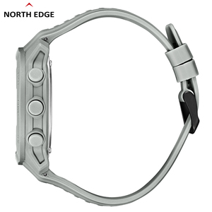Envío Directo NORTH EDGE VERTICO Reloj Digital Unisex de Fibra de Carbono Deportivo 5BAR Resistente al Agua Altímetro Alarma Shanghái - Product Image 6
