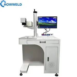 Howweld 2023 뜨거운 판매 레이저 20 와트 30 와트 50 와트 섬유 레이저 마킹 기계 병 높은 품질