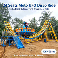 Manège Soucoupe Volante UFO à 24 Places, Direct Usine, Mega Disk'O Coaster, Attraction de Parc d'Attractions et de Fête Foraine à Vendre