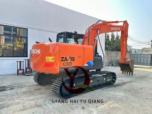 Excavadora usada de buen rendimiento Hitachi ZX130 13 toneladas CE EPA con bajas horas de trabajo a la venta - Product Image 3