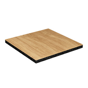 Tapis de sol en caoutchouc pour salle de sport, coussinets amortisseurs, revêtement insonorisant, tapis pour zones de force, haltères et barres, sport fonctionnel moderne - Product Image 1
