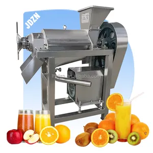 Máquina industrial para hacer jugo de fruta Máquina extractora de exprimidor de prensado de tornillo en frío industrial