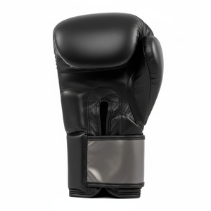 Guantes de boxeo con logotipo personalizado profesional cómodo cuero de vaca sintético para entrenamiento al por mayor equipo de artes marciales - Product Image 1