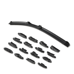 Escobillas Limpiaparabrisas Multifuncionales de Goma Natural para Automóvil, Repuesto para Ventana, Limpiaparabrisas Universales para Parabrisas - Product Image 1