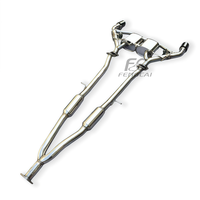Hochleistungs-Auspuffrohre Schalldämpfer für Infiniti Q50 Q50S 3.5 3.7 2014-2024 Ventil-Auspuffanlage Perfekte Modifikation