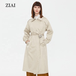 High Quality Casual Oversize Ladies Coat <strong>Women</strong> Winter Coat Long Sleeve Jacket <strong>Women</strong> Trench Coat - Product Image 2