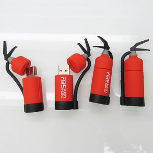 Clé USB personnalisée en forme d'extincteur en PVC, Plug and Play, Clé USB 2.0/3.0, Clé USB de grande capacité, Clé USB Flash Drive - Product Image 3