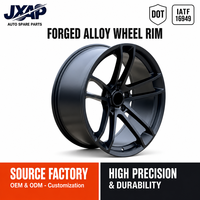 Jantes en alliage JXAP de 20 pouces, 5*115, décalées 20*9.5 20*11, jantes en aluminium noires adaptées à la Dodge Challenger Charger SRT