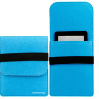 Étui de protection pour lecteur de livres électroniques, sac de rangement universel en feutre pour tablette, coque de protection universelle pour ordinateur de 6 à 8 pouces