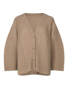 Veste élégante en tissu uni anti-froissement pour femmes grandes tailles, à bouton unique, col carré, ample, plissée, vêtement d'extérieur 100% polyester - Product Image 2