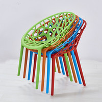 Nid d'oiseau en plastique Chaise en PP Extérieur