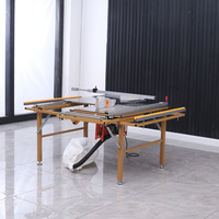 Menuiserie Travail du bois Traitement Précision Portable Double Table coulissante Scie à panneaux Machine de découpe de bois