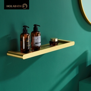 Étagère <span class=keywords><strong>de</strong></span> rangement en acier inoxydable Golden SUS304 Étagère <span class=keywords><strong>de</strong></span> douche Étagère <span class=keywords><strong>de</strong></span> rangement pour <span class=keywords><strong>salle</strong></span> <span class=keywords><strong>de</strong></span> <span class=keywords><strong>bain</strong></span> - Product Image 5