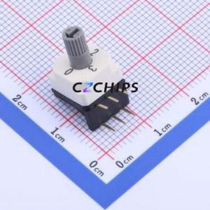 SSR-4H(BHR-04H) Rotary Encoder Switch Through hole Component (THT) Switch 4 True Code - Product Image 1