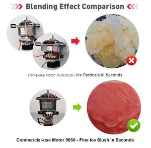 Desain baru Panel sentuh kontrol Total teknologi menghancurkan untuk Smoothie es dan buah beku tidak mudah untuk terbakar Blender komersial - Product Image 5