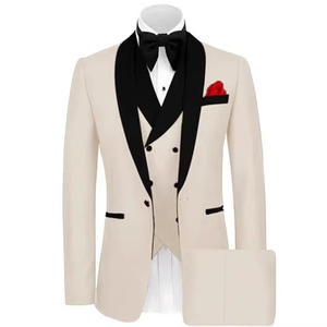 Traje de esmoquin negro <span class=keywords><strong>para</strong></span> hombre al por mayor con solapa tipo chal, ideal <span class=keywords><strong>para</strong></span> bodas, fiestas de graduación, blazer, <span class=keywords><strong>trajes</strong></span> de novio y vestidos de <span class=keywords><strong>matrimonio</strong></span>. - Product Image 2
