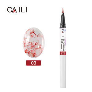 2ml 12 colores Nail Painting Pen Blossom <span class=keywords><strong>Gel</strong></span> Pen Nail Art Design Beauty Art Design OEM/ODM Custom 3D Nail Polish Pens - Product Image 3