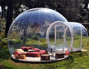 EJIA 리조트 호텔 파티 하우스 <span class=keywords><strong>2</strong></span> 인용 럭셔리 풍선 롯지 돔 버블 텐트 버블 하우스 캠핑 텐트 - Product Image 4