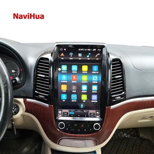 NAVIHUA Android Car DVD Player Multimedia Touch Screen <b>Stereo</b> Radio Automotive GPS Navigation <b>System</b> Head for Hyundai Santa Fe - Product Image 5
