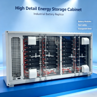 Modèle d'affichage d'armoire de stockage d'énergie industrielle personnalisée