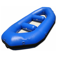 Bouées flottantes en caoutchouc PVC/HYPALON/ORCA, bateau de pêche gonflable auto-gonflant, bateau de rafting auto-vidant
