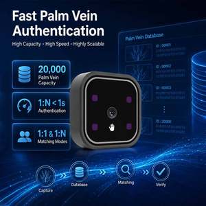 เครื่องสแกนเส้นเลือดฝ่ามือสำหรับการชำระเงินแบบไบโอเมตริกซ์ Corevein Connect CV-T100 พร้อมไมโครคอนโทรลเลอร์/โมดูลควบคุมการเข้าถึง รองรับ Open SDK เชื่อมต่อผ่าน USB และบลูทูธ - Product Image 5
