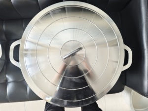 Ollas de aluminio fundido de alta resistencia, nuevas y populares, para cocinar, sopas, vapor, guisos y estofados. - Product Image 2
