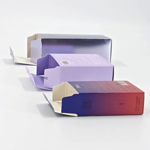 Tùy chỉnh hình chữ nhật bao bì hộp sinh thái thân thiện gấp carton doanh nghiệp nhỏ sản phẩm hộp hiển thị với logo in ấn - Product Image 1