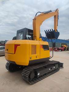 Mini-excavatrice sur chenilles hydraulique CLG9075E de 7,5 tonnes pour le largeur des routes de village avec moteur EPA CE - Product Image 2