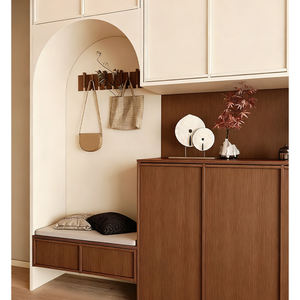 Mobile Porta Scarpe Moderno in Legno - Contenitore Multiuso per Camera da Letto, Soggiorno, Villa, Altezza Regolabile, Dimensioni e Colori Personalizzabili - Product Image 3