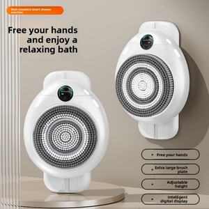 Machine de bain intelligente murale entièrement automatique, alimentée par batterie, pour usage domestique, conception mobile, multifonctionnelle, nettoyage en profondeur à 360° - Product Image 2