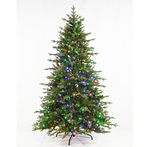 Haute qualité 4.5f/6/7.5ft vert artificiel PVC arbre De noël support en métal intérieur/extérieur vacances décoration De noël Arbre De <span class=keywords><strong>Noel</strong></span> - Product Image 2