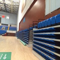 Tribune de stade modulaire télescopique mobile JY-720 pour gymnase scolaire, gradins rétractables portables pour terrain de basketball