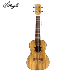 Ukelele de madera de cebra de 23 pulgadas, <span class=keywords><strong>guitarra</strong></span> eléctrica de bajo clásica acústica, ukelele de <span class=keywords><strong>concierto</strong></span> - Product Image 2