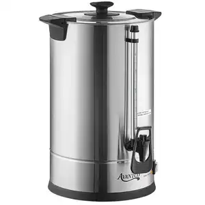 Commercial Stainless Steel Warmer Heating Pail Electric Coffee Percolator Catering Urn Coffee Urn Single Layer Water Boiler