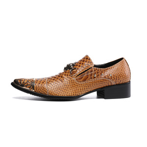 Novedad de verano, zapatos de cuero genuino de suela blanda ligeros impermeables con aumento de altura para hombre, cómodos y transpirables - Product Image 1